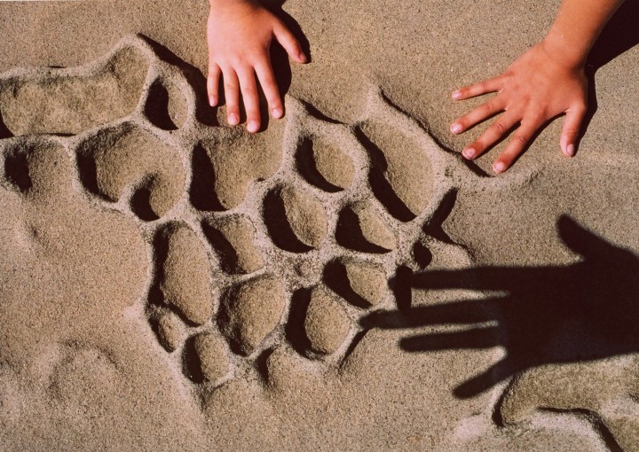 Three Hands, Hornby Island, BC Canada 2003